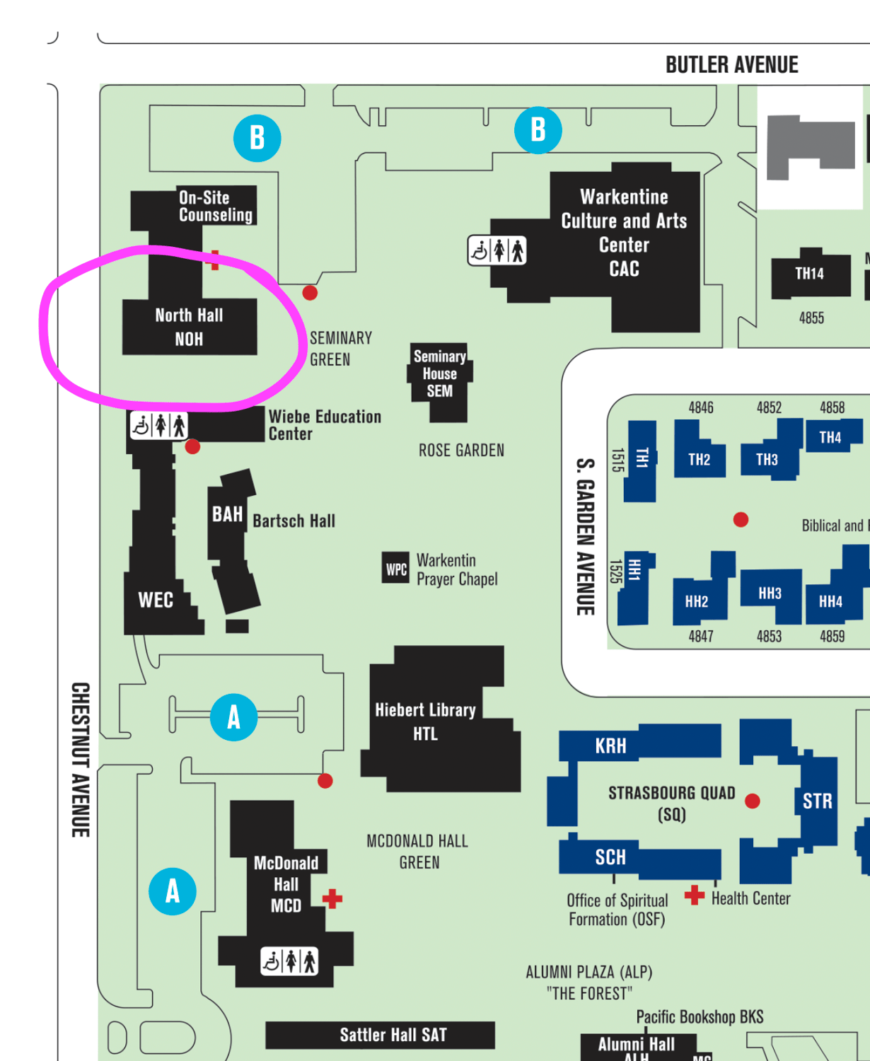 Map of 1717 S. Chestnut Ave., Fresno CA